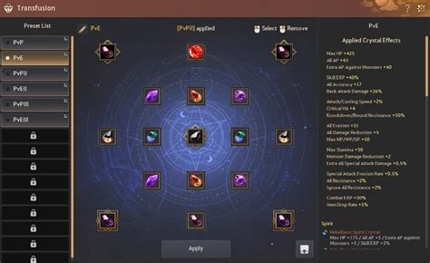 crystal of mysterious darkness bdo|BDO Crystals Guide: Transfusion Basics .